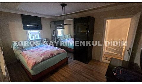 Didim akkoyde deniz manzaralı satılık 3+2 Eşyalı satılık villa