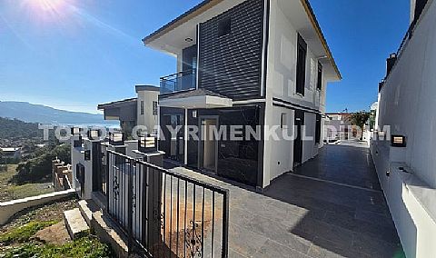 Didim akbükte deniz doğa manzaralı satilik müstakil villa