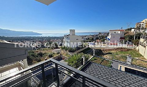 Didim akbükte deniz doğa manzaralı satilik müstakil villa