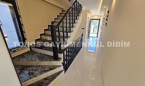 Didim akbükte deniz doğa manzaralı satilik müstakil villa