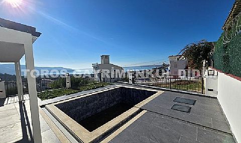 Didim akbükte deniz doğa manzaralı satilik müstakil villa