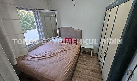 Didim Akbükte deniz manzaralı eşyalı satılık yazlık 