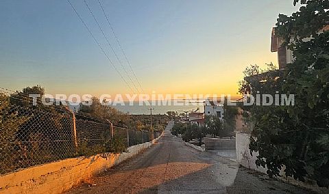 Didim Akbükte deniz manzaralı eşyalı satılık yazlık 