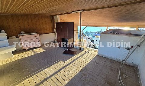 Didim Akbükte deniz manzaralı eşyalı satılık yazlık 