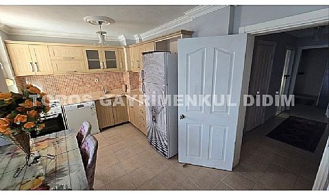 Didim Akbük'te Full Deniz Manzaralı, Eşyalı, Havuz Cepheli Dubleks Daire