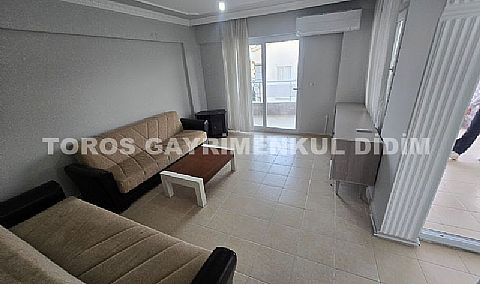 Didim Altınkum havuzlu sitede satılık 3+1  eşyalı geniş bakonlu orta kat daire