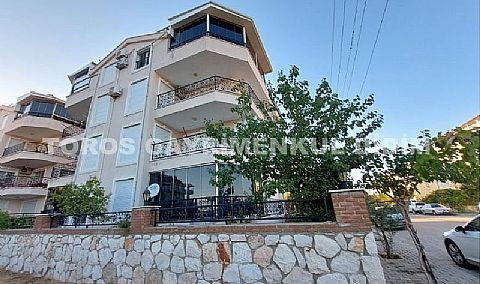 DİDİM ALTINKUM PLAJINA 1 KM MESAFEDE 2+1 EŞYALI  HAVUZLU SATILIK YAZLIK DAİRE