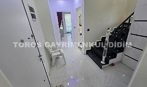 Didim altınkumda havuzlu güvenlikli sitede satılık eşyalı dubleks daire