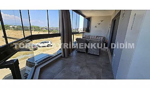 Didim altınkumda havuzlu sitede satılık yazlık 2+1 daire