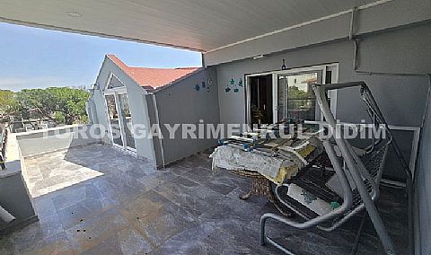 Didim çamlık mahallesinde denize 150 mt mesafede satılık 3+1 dubleks daire