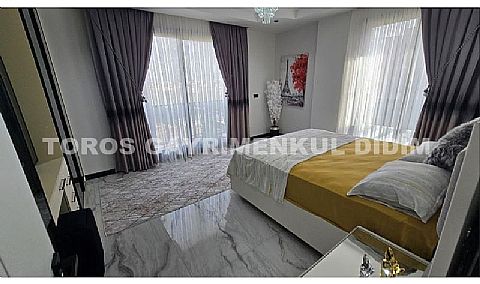 Didim efeler mahallesinde 500m2 arsa içinde sıfır eşyalı  satılık villa