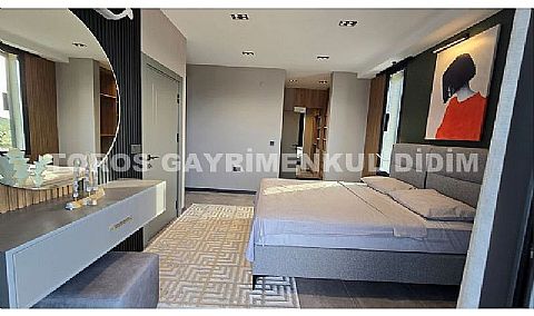 Didim efelerde 410m2 arsa içinde satılık 4+1 sıfır eşyalı özel havuzlu satılık müstakil villa