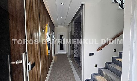 Didim efelerde 500 m2 arsa üzerine kurulu sıfır eşyalı müstakil satılık