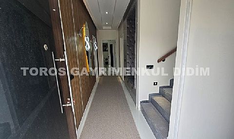 Didim efelerde 500 m2 arsa üzerine kurulu sıfır eşyalı müstakil satılık