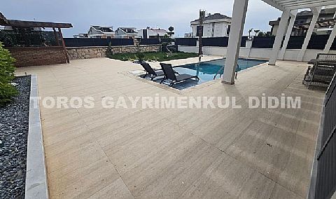 Didim efelerde 500 m2 arsa üzerine kurulu sıfır eşyalı müstakil satılık