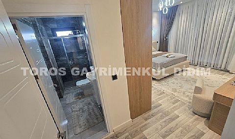 Didim efelerde 500 m2 arsa üzerine kurulu sıfır eşyalı müstakil satılık