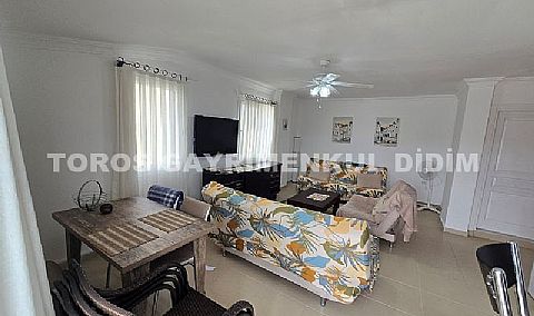 Didim efelerde havuzlu sitede satılık full eşyalı 3+1 dubleks daire