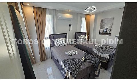 Didim Efeler,de  Sıfır Eşyalı 4+1 Eşyalı Müstakil Satılık Villa 