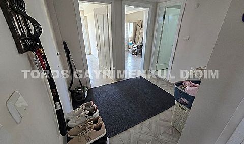 Didim Hisar Mahallesi'nde Yaz-Kış Oturuma Uygun, 95 m² Genişliğinde Kısmi Ayrı Mutfaklı satılık 2+1