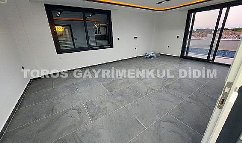 Didim hisarda 300 m2 arsa üzerine kurulu satılık müstakil villa