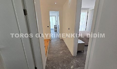 Didim hisarda 500 m2 arsa üzerine kurulu sıfır eşyalı satılık villa