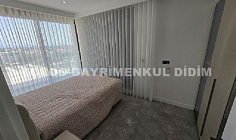 Didim hisarda 500 m2 arsa üzerine kurulu sıfır eşyalı satılık villa