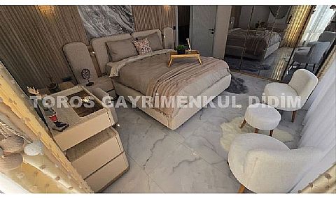 Didim Köşe Konum, 656 m² Arsa, Özel Tasarım Ful Eşyalı Villa