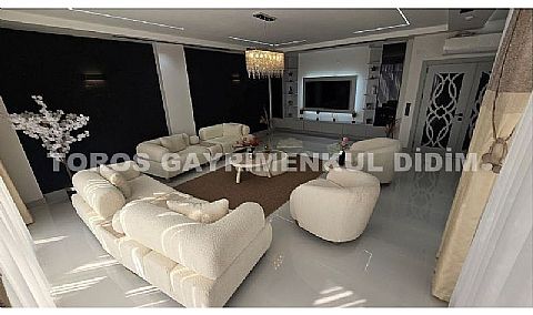 Didim Köşe Konum, 656 m² Arsa, Özel Tasarım Ful Eşyalı Villa