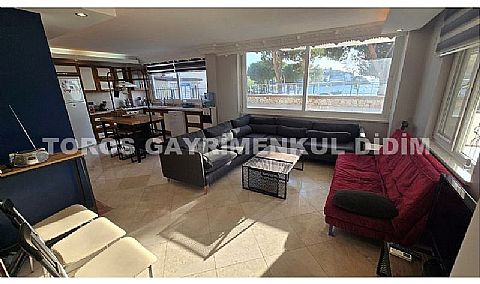Didim Mavişehir’de Denize Sıfır Eşyalı Ters Dubleks