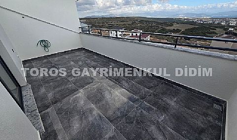 Didim merkez hisar mahallesinde asansörlü binada satılık dubleks daire