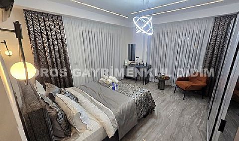 Didim,de Hayalinizdeki Müstakil Yaşam Başlıyor! 4+1 Ayrı Mutfaklı Sıfır Eşyalı Satılık Villa 