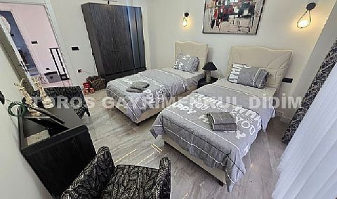 Didim,de Hayalinizdeki Müstakil Yaşam Başlıyor! 4+1 Ayrı Mutfaklı Sıfır Eşyalı Satılık Villa 